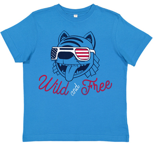 Wild & Free short sleeve tee