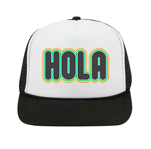 Hola trucker hat - kid + adult