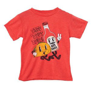 Taco 'bout love tee - kid + adult